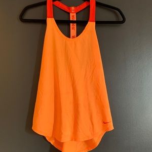 Orange NIKE tank top